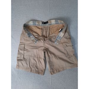 Weatherproof Men 34 Lined‎ Utility Camp Bangladesh Made Brown Cotton Cargo Short
